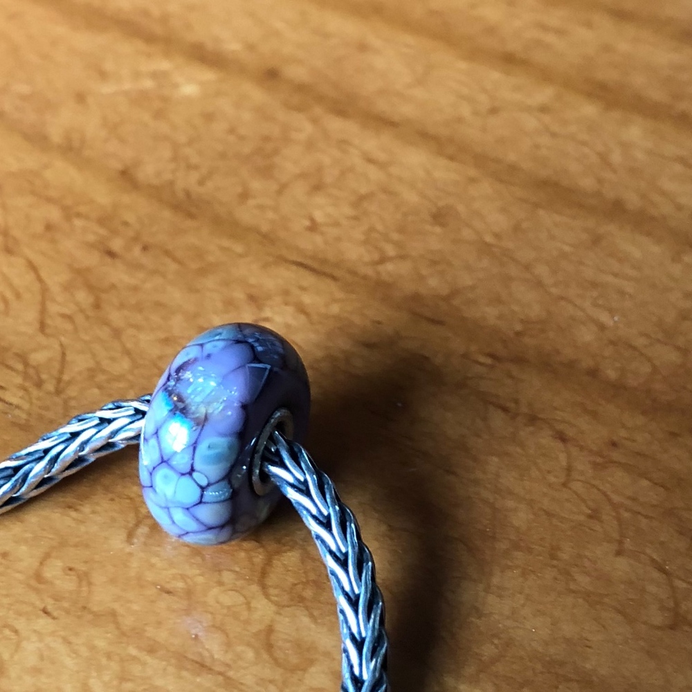 Purple Authentic Trollbead